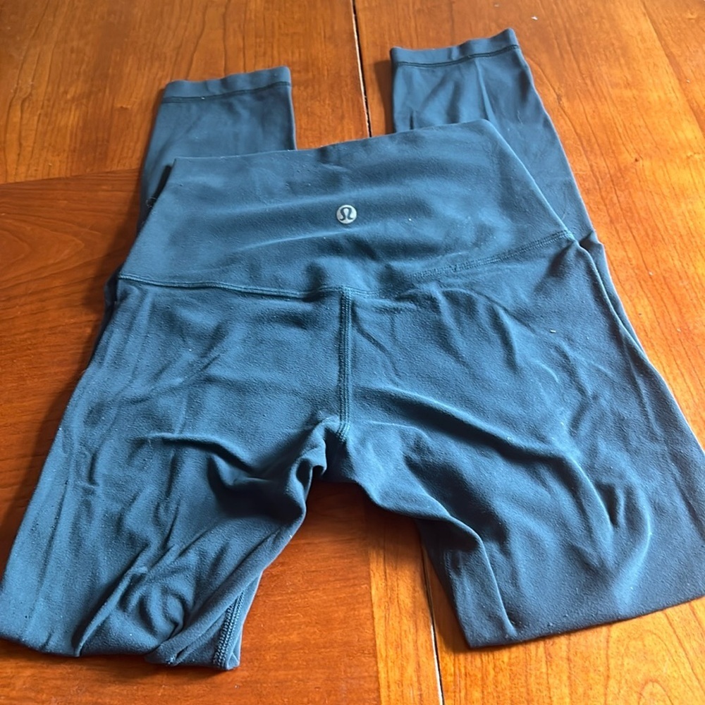 Lululemon Dark Teal Align Leggings Size 2
